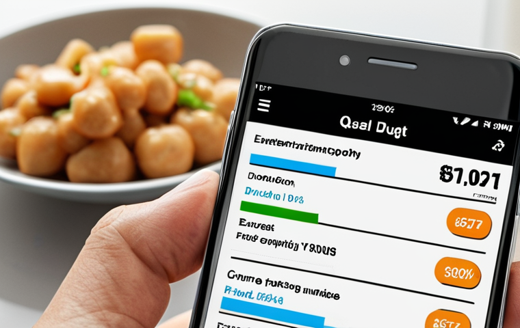**Image Prompt:** A detailed budget tracking app interface on a smartphone, showcasing categories like "Food," "Transportation," and "Entertainment," with a visible breakdown of expenses and a clear display of unnecessary spending being identified. The app should look modern and user-friendly, emphasizing financial awareness.